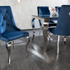Chesterfield jedálenská stolička 2 ks ZETHOS Dekorhome