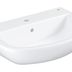 Umývadlo Grohe Bau Ceramic 60,9x44,2 cm alpská biela otvor pre batériu uprostred 39421000