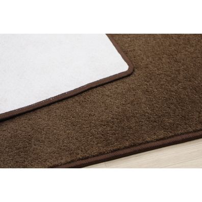 Vopi , Behúň na mieru Eton hnedý 97, šíre 80 cm, hnedá, chodba / predsieň