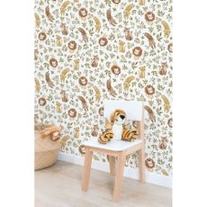 Detská tapeta 10 m x 50 cm Jungle Trio – Lilipinso