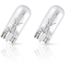 SADA 2x Autožiarovka Philips VISION PLUS WB T10 W2,1x9,5D/6W/12V