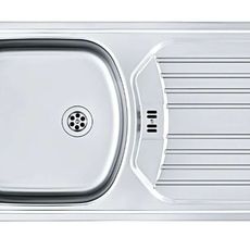 Franke Eurostar - Drez ETN 614 NOVA 6/4, 78x44 cm, nerezová 101.0363.371