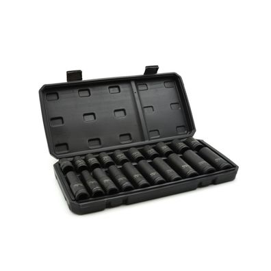 Sada 1/2" dlhých a krátkych nástrčných hlavíc 10-19 mm (10)