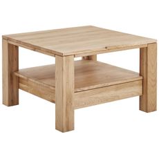 Linea Natura KONFERENČNÝ STOLÍK, farba duba, drevo, 70/70/47,5 cm