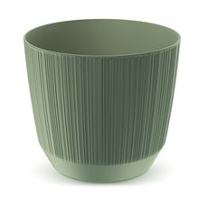 Prosperplast Kvetináč Ryfo zemito zelený, varianta 12,6 cm