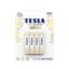 Tesla Batteries - 4 ks Alkalická batéria AAA GOLD+ 1,5V 1350 mAh