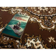 Alfa Carpets , TRHÁK: Kusový koberec TEHERAN T-102 brown kruh, 190x190 (průměr) kruh, hnedá, chodba / predsieň