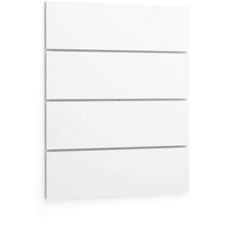 Nástenný panel LAYERS, 1200 x 54 x 1486 mm, biela