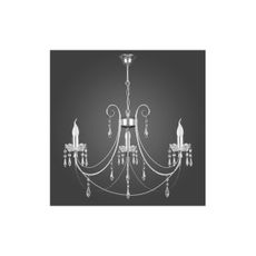 Kemar KN/3/CR - Luster CRISTAL 3xE14/60W/230V