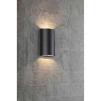 Nordlux - LED Vonkajšie nástenné svietidlo ROLD LED/10,5W/230V IP54 čierna