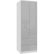Skriňa STAR S60 2D 2SZ - metalic
