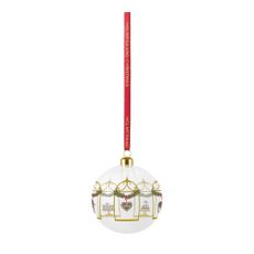 Sklenená ručne fúkaná vianočná ozdoba ø 8 cm Annual Christmas Bauble – Holmegaard