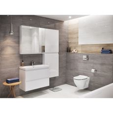 Cersanit S929-012 - Kúpeľňová skrinka pod umývadlo MEDDIE 57x49,4 cm biela