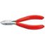 Bočné frézy na elektroniku 115 mm KNIPEX 77 11 115 - leštená hlava, plastové puzdrá
