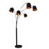 Stojacia lampa Levels black gold