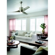 Kichler KLF-PHREE-56-BN- LED Stmievateľný stropný ventilátor PHREE 10W/230V + DO