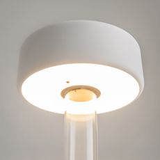 Maytoni MOD229TL-L3W3K1 - LED stmievateľná prenosná stolná lampa 3W/5V biela/čír