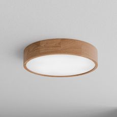 Kúpeľňové stropné svietidlo CLEO 4xE27/24W/230V IP54 pr. 47,5 cm dub