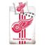 Hokejové posteľné obliečky NHL Detroit Red Wings - biele - 100% bavlna, perkál - 70 x 90 cm + 140 x 200 cm