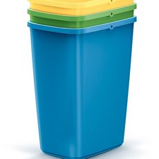 Prosperplast Sada 3 odpadkových košů COMPACTO 3x12 L vícebarevná