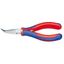 Elektronické montážne kliešte 145 mm KNIPEX 35 82 145 - leštená hlava, viaczložkové puzdrá