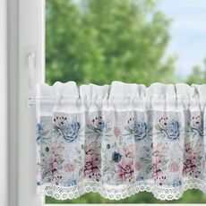 KRÁTKA ZÁCLONA NA PÁSKE DORA 150X30 CM VIACFAREBNÁ