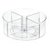 Okrúhly transparentný úložný box iDesign The Home Edit, Ø 29 cm