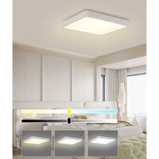 Brilagi - LED stropné svietidlo POOL LED/48W/230V 3000/4500/6000K 50x50 cm biele
