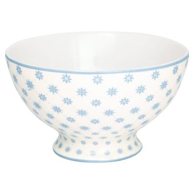 Modrá porcelánová miska na polievku Green Gate Laurie, ø 15 cm