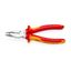 Kombinované úzke ploché kliešte 185 mm VDE Knipex 08 26 185
