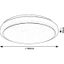Rabalux 71183 - LED Stropné svietidlo TREVOR LED/24W/230V 3000K pr. 38 cm