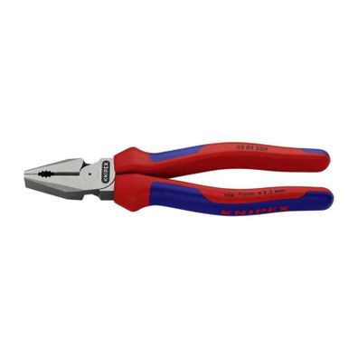 Kombinované kliešte Force 200 mm. KNIPEX 02 02 200 - leštená hlava, viaczložkové objímky