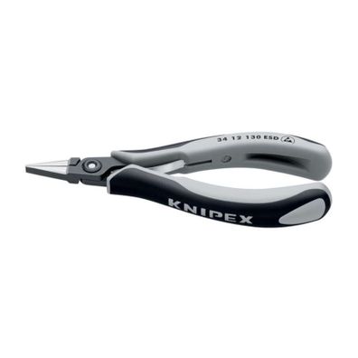Presné kliešte na elektroniku 135 mm Knipex 34 12 130 ESD