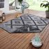 NORTHRUGS - Hanse Home koberce Kusový koberec Twin Supreme 105459 Malibu Night Silver – na von aj na doma - 160x230 cm