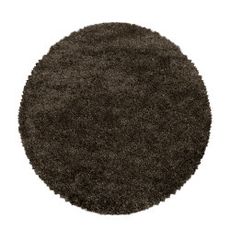 Ayyildiz koberce Kusový koberec Fluffy Shaggy 3500 brown kruh - 160x160 (priemer) kruh cm