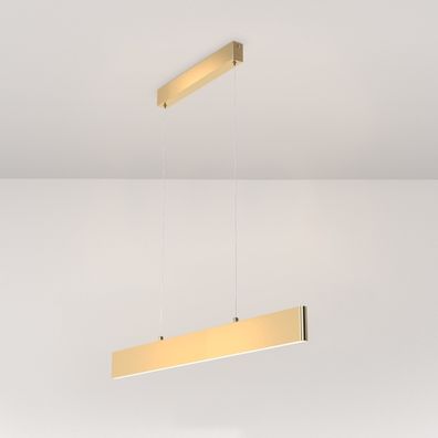 Maytoni P010PL-L23G3K - LED Luster na lanku STEP LED/23W/230V 3000K 91 cm zlatá
