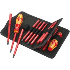 Wera 347107 Elektrické skrutkovače Kraftform Kompakt VDE 18 Universal 2 (sada 18 dielov)