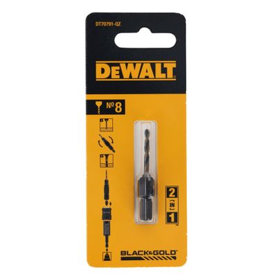 Vrták so záhlbníkom 8 mm DeWALT DT70791