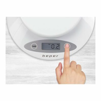 BEPER BP802 kuchynská digitálna váha s miskou, 5kg