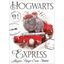 Detský uterák Harry Potter - motív Rokfortský Express - 100% bavlna - 30 x 50 cm