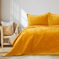 Restilo Prehoz na posteľ Laila honey, 220 x 240 cm