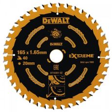 Pilový kotúč 165x20mm, 40 zubov DeWALT FLEXVOLT DT10301