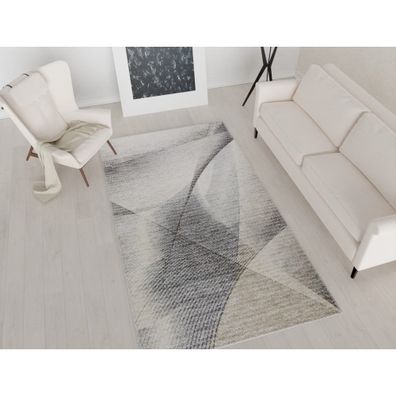 Modrý/svetlosivý prateľný behúň 80x200 cm – Vitaus