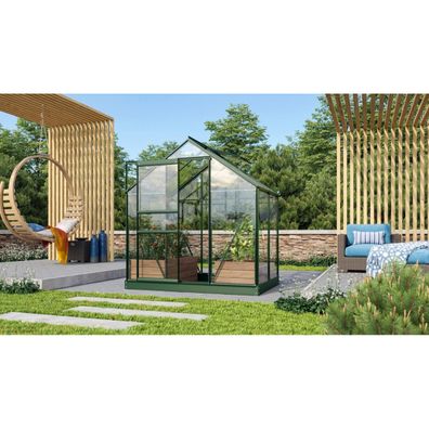 Skleník VITAVIA VENUS 2500 číre sklo 3 mm zelený