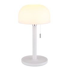 Globo 21016W - LED stolná lampa NORMAN LED/1,5W/3,7V 3000/4200/6000K biela