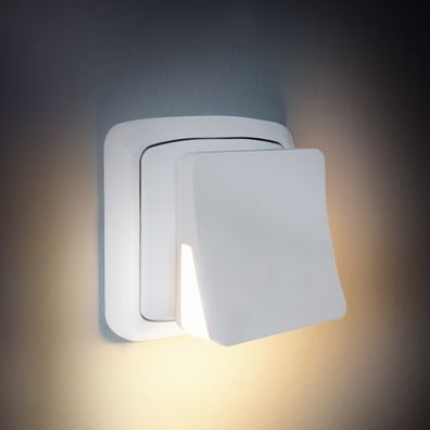 Solight WL911 - LED Orientačné svietidlo so senzorom do zásuvky LED/0,5W/230V