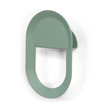 Zelený nástenný oceľový háčik Coucou – Spinder Design
