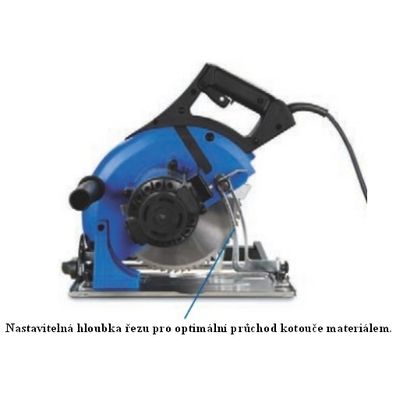 Ruční kotúčová píla na kov HKS 230
