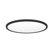 LED kúpeľňové stropné svietidlo NIVERA LED/24W/230V IP54 pr. 30 cm čierne