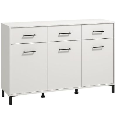 Komoda Vienne 3k3f Biely 11013601